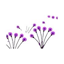 Luzes Solares De 6 Cabeças Para Jardim, Luzes De Estaca De Vaga-lume Para Decoração De Festivais,