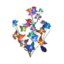 Luzes Solares De Borboleta Para Jardim À Prova d'Água Com 6 LEDs, Luzes Decorativas Para Quintal,