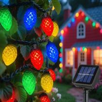 Luzes solares de corda IticDecor C7 9,5 m 50 LED à prova d'água Luzes solares de corda IticDecor C7 9,5 m 50 LED à prova d'água