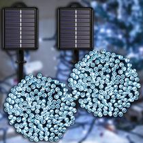 Luzes solares de corda YAOZHOU 2x200 LED Cool White IP65 Luzes solares de corda YAOZHOU 2x200 LED Cool White IP65