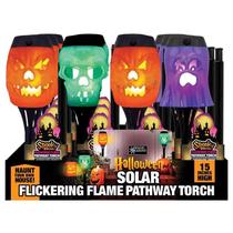 Luzes solares de estaca de Halloween Shawshank LEDz 38 cm de altura