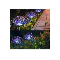 Luzes solares de fogos de artifício Micro LED Multicolor (2 unidades)