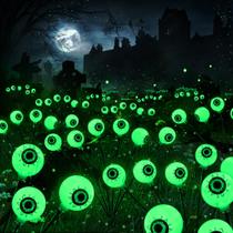 Luzes solares de Halloween BrizLabs, pacote com 2, 12 LED e 2 modos Luzes solares de Halloween BrizLabs, pacote com 2, 12 LED e 2 modos