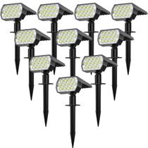 Luzes Solares de Jardim WELALO 10 Unidades 52 LEDs IP68 à Prova dÁgua
