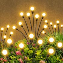 Luzes solares de jardim YshengMian Waterproof 6x48 LED Warm White