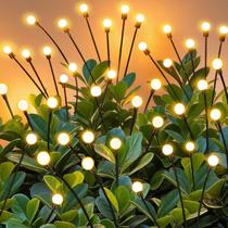 Luzes Solares de Jardim ZFNN Kit com 6 Unidades e 36 LEDs à Prova dÁgua Luzes Solares de Jardim ZFNN Kit com 6 Unidades e 36 LEDs à Prova dÁgua