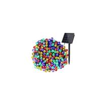 Luzes solares de Natal Garland 10m 100 LED multicolor Luzes solares de Natal Garland 10m 100 LED multicolor