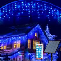 Luzes solares de Natal KiflyTooin 320 LEDs 9 m à prova d'água Luzes solares de Natal KiflyTooin 320 LEDs 9 m à prova d'água