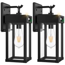 Luzes solares de parede externas Auzev, pacote com 2, IP65, impermeáveis Luzes solares de parede externas Auzev, pacote com 2, IP65, impermeáveis
