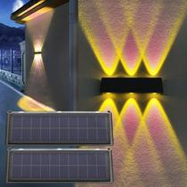 Luzes solares de parede externas Mrzxy Up/Down, alcance de 10 m, impermeáveis