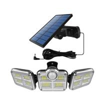 Luzes Solares Externas 333 LED IP65 À Prova D'água PIR Sensor De Movimento 3 Modos Pátio Garagem