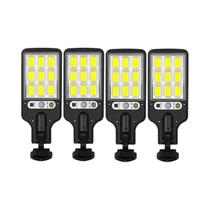 Luzes Solares Externas com Sensor de Movimento - À Prova D'Água - 117 COB LEDs - 3 Modos