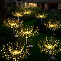 Luzes solares externas Soarling 200 LED, pacote com 8 unidades, à prova d'água Luzes solares externas Soarling 200 LED, pacote com 8 unidades, à prova d'água