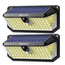 Luzes Solares Externas TECKNET 416 LEDs 300 IP66 Kit com 2