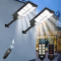 Luzes solares externas Viruhaka 448 LEDs 20000LM à prova d'água Luzes solares externas Viruhaka 448 LEDs 20000LM à prova d'água