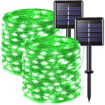 Luzes solares Fairy String JMEXSUSS 100 LED verdes (2x10m) Luzes solares Fairy String JMEXSUSS 100 LED verdes (2x10m)