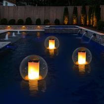 Luzes solares flutuantes de piscina VISOFO para piscina (1 unidade)