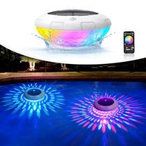 Luzes solares flutuantes para piscina LENONE RGB que mudam de cor