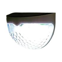 Luzes Solares Impermeáveis 6LED Meia Lua Brilhante Para Jardim, Cerca, Varanda, Lâmpadas Noturnas Luzes Solares Impermeáveis 6LED Meia Lua Brilhante Para Jardim, Cerca, Varanda, Lâmpadas Noturnas