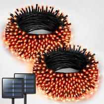 Luzes solares JMEXSUSS Halloween 400 LED 46m à prova d'água Luzes solares JMEXSUSS Halloween 400 LED 46m à prova d'água