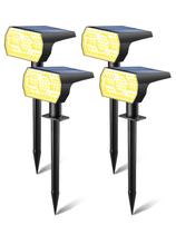 Luzes solares Kaxiida Waterproof IP68 56LED 3 modelos de iluminação