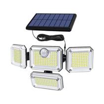 Luzes Solares LED 122/333 Para Exterior Com Sensor De Movimento, IP65 À Prova d'Água, Lâmpada De