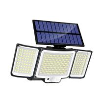 Luzes Solares LED 328/348 Para Exterior, À Prova d'Água, Com Sensor De Movimento E Controle Remoto,