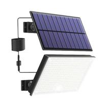 Luzes Solares LED 400 Para Exterior Com Sensor De Movimento IP65 À Prova d'Água Cabo De 5 Metros Luzes Solares LED 400 Para Exterior Com Sensor De Movimento IP65 À Prova d'Água Cabo De 5 Metros