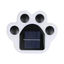 Luzes Solares LED Impermeáveis Com Estampa De Patas Para Jardim, 4 Peças, Lâmpada De Animais (Gato, Luzes Solares LED Impermeáveis Com Estampa De Patas Para Jardim, 4 Peças, Lâmpada De Animais (Gato,