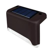 Luzes Solares LED Impermeáveis Para Degraus Externos, Pacote Com 20, Para Cercas, Corrimãos,