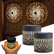 Luzes Solares Mandala para Área Externa à Prova dÁgua - Kit com 2 Luzes Solares Mandala para Área Externa à Prova dÁgua - Kit com 2