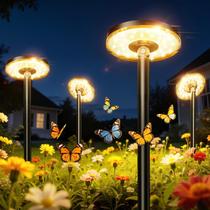 Luzes Solares para Caminho KOOPER, Kit com 6, à Prova dÁgua, Metal Luzes Solares para Caminho KOOPER, Kit com 6, à Prova dÁgua, Metal