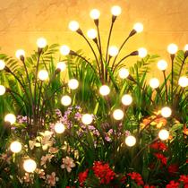 Luzes Solares para Jardim Cnuoky 6 Unidades 48 LEDs à Prova d'Água