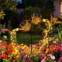 Luzes Solares para Jardim em Formato de Regador X-PREK, Kit com 2 Unidades, À Prova dÁgua