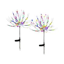 Luzes Solares Para Jardim Externo 60/200/420LED, Iluminação Em Forma De Dente-de-Leão Para Decoração