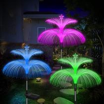 Luzes Solares para Jardim Weepong, 3 Unidades, 74 cm, 7 Cores, Impermeáveis Luzes Solares para Jardim Weepong, 3 Unidades, 74 cm, 7 Cores, Impermeáveis