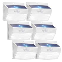 Luzes solares Peasur Outdoor Motion Sensor 138 LED, 6 pacotes