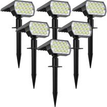 Luzes Spot Solares WELALO 6 Unidades 65 LED IP68 à Prova d'Água Luzes Spot Solares WELALO 6 Unidades 65 LED IP68 à Prova d'Água