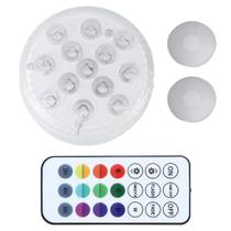 Luzes subaquáticas LED Impermeável RGB Submersível Piscina de Piscina de Aquário Lâmpada de Lagoa +Remoto - Saara Online