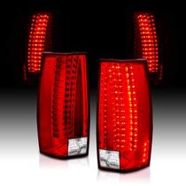 Luzes Traseiras AmeriLite G5 Vermelho/Transparente para Chevy Tahoe Yukon