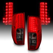 Luzes Traseiras AmeriLite LED Vermelho Fumê para Nissan Frontier