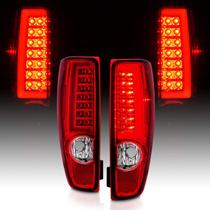Luzes Traseiras AmeriLite Tubo LED Vermelho Rubi para Chevy 04-12 Luzes Traseiras AmeriLite Tubo LED Vermelho Rubi para Chevy 04-12
