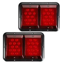 Luzes traseiras de reboque Partsam Double RV 24-2835 LED 12V IP67 Luzes traseiras de reboque Partsam Double RV 24-2835 LED 12V IP67