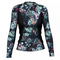 Lycra Surf White Flower Feminina Atlética Esportes Lycra Surf White Flower Feminina Atlética Esportes