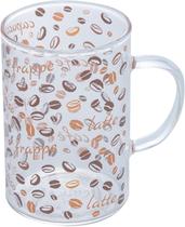 LYOR - Caneca de Vidro Borossilicato Resistente ao Calor