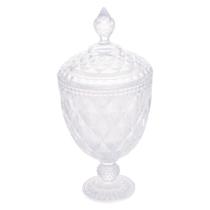 Lyor POTICHE 15x32cm Pé Cristal Diamante Produto Lyor POTICHE 15x32cm Pé Cristal Diamante Produto