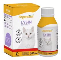 Lysin Cat Emulgel 100ml - Organnact Lysin Cat Emulgel 100ml - Organnact