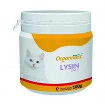 Lysin Cat Sf Organnact 100g Suplemento Para Gatos