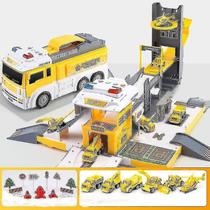 Lyt Rail Car Transformable Container Truck Parking Lot Toy C