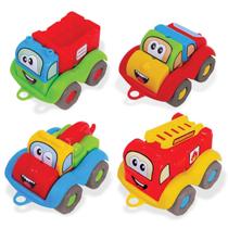 M-Bricks Cars 4 Carrinhos com 52 peças para Montar - Maral